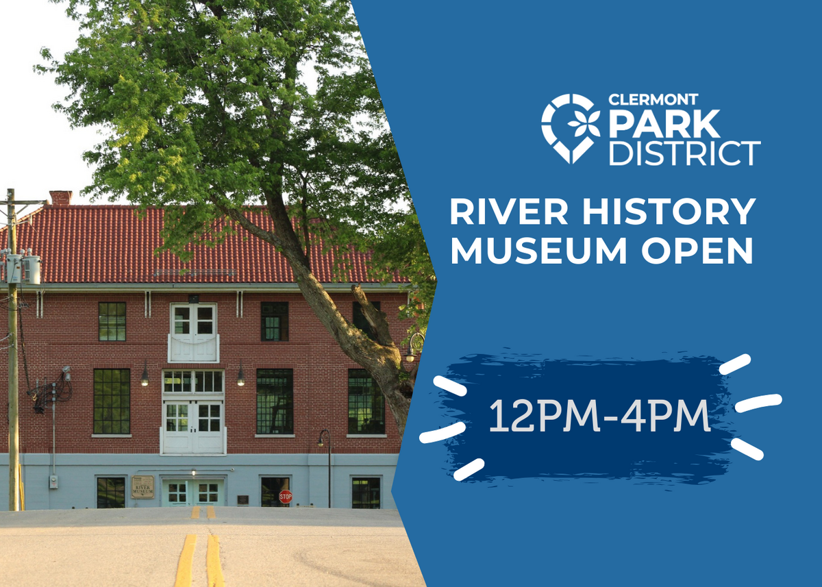 River History Museum Open Feb 8th, 12pm-4pm